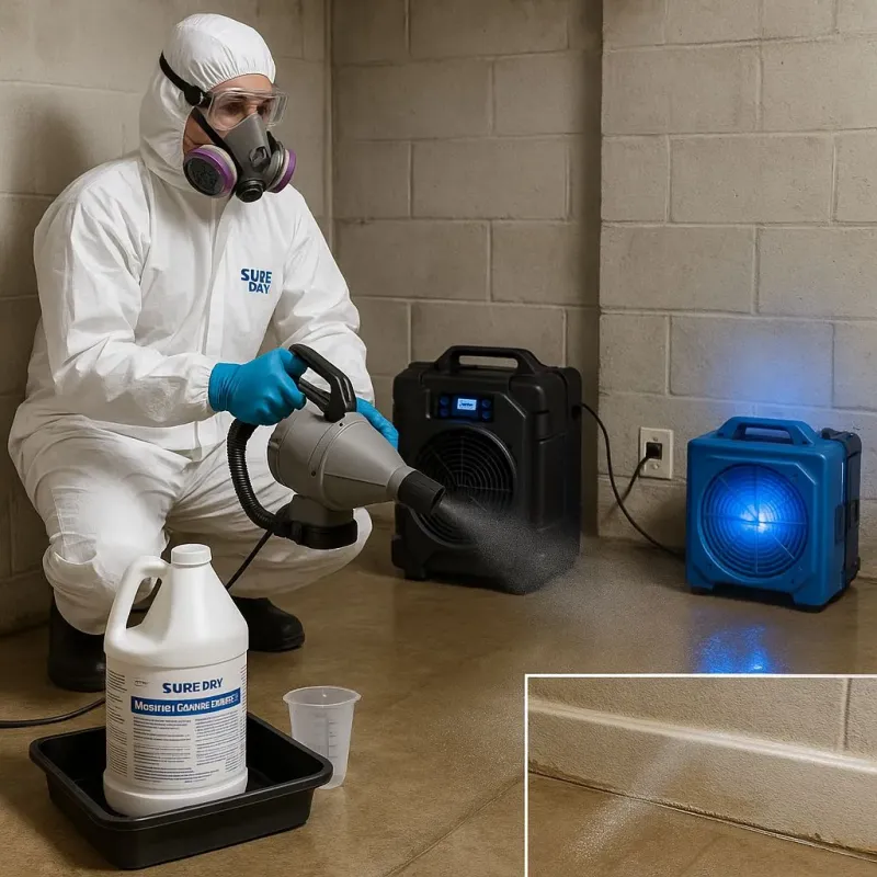 Sanitization and Odor Removal process in Lindon, UT