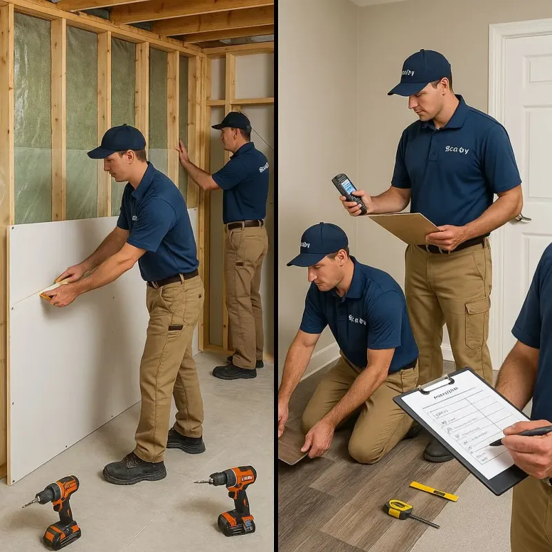 Repairs and Reconstruction process in Lindon, UT